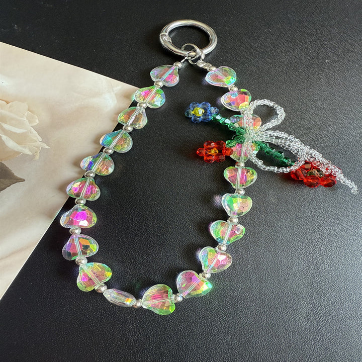 Heart-Shaped Crystal Beaded Stornfield