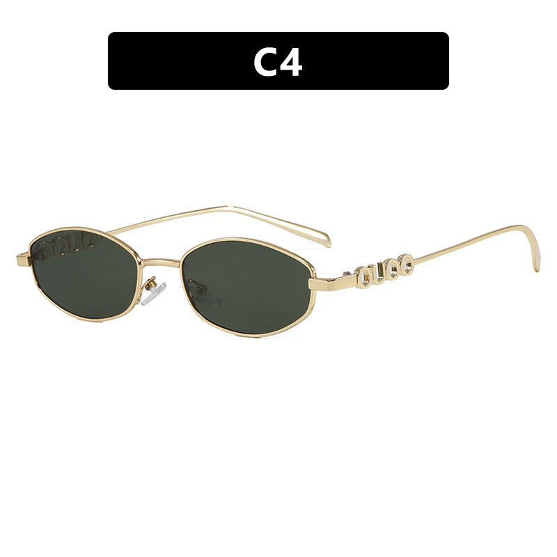 Women’s fashionable sunglasses with elegant stainless steel frame and UV protection Stornfield
