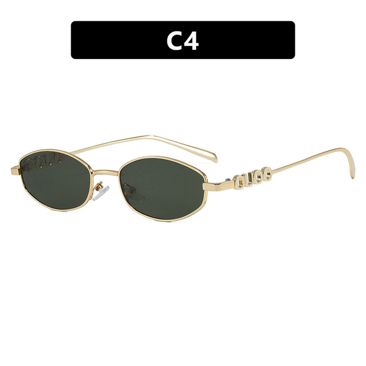 Women’s fashionable sunglasses with elegant stainless steel frame and UV protection Stornfield