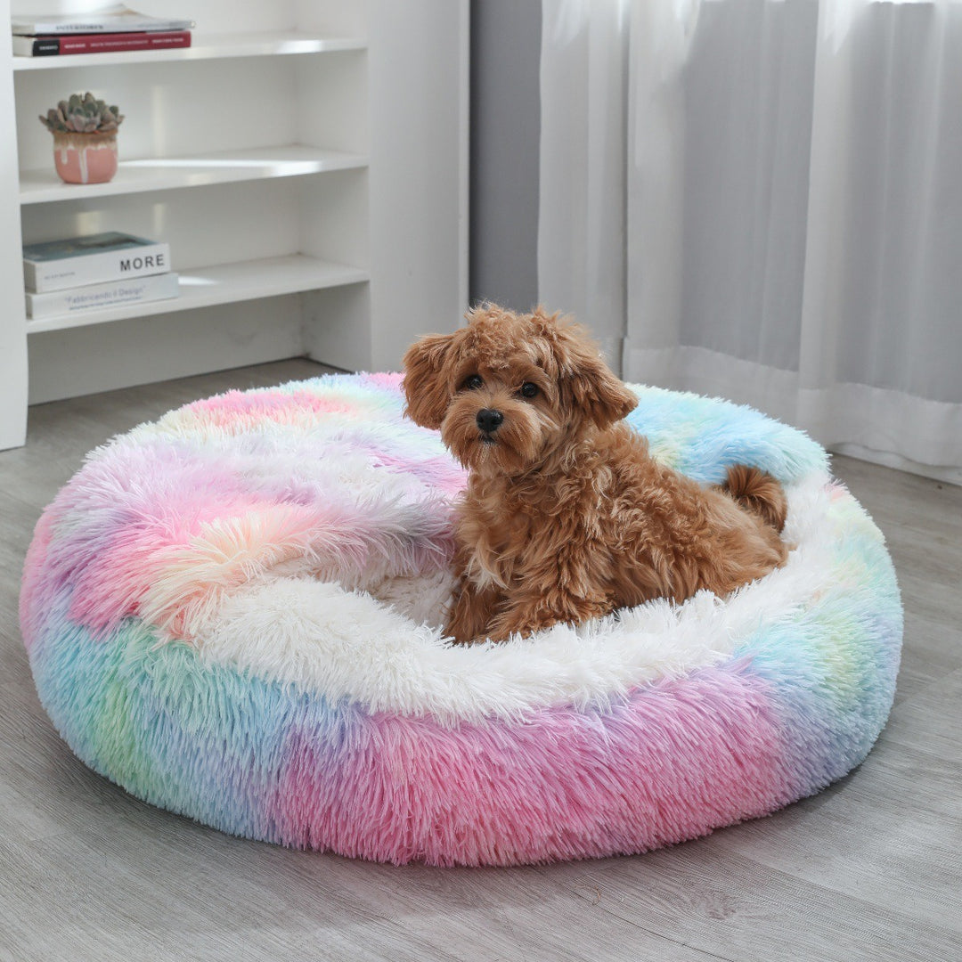 Women's cozy round pet bed Stornfield