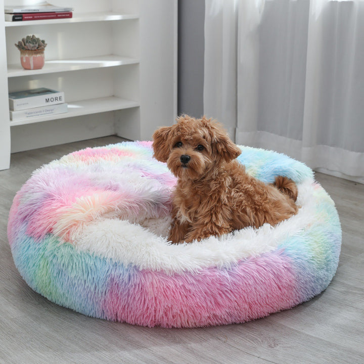 Women's cozy round pet bed Stornfield