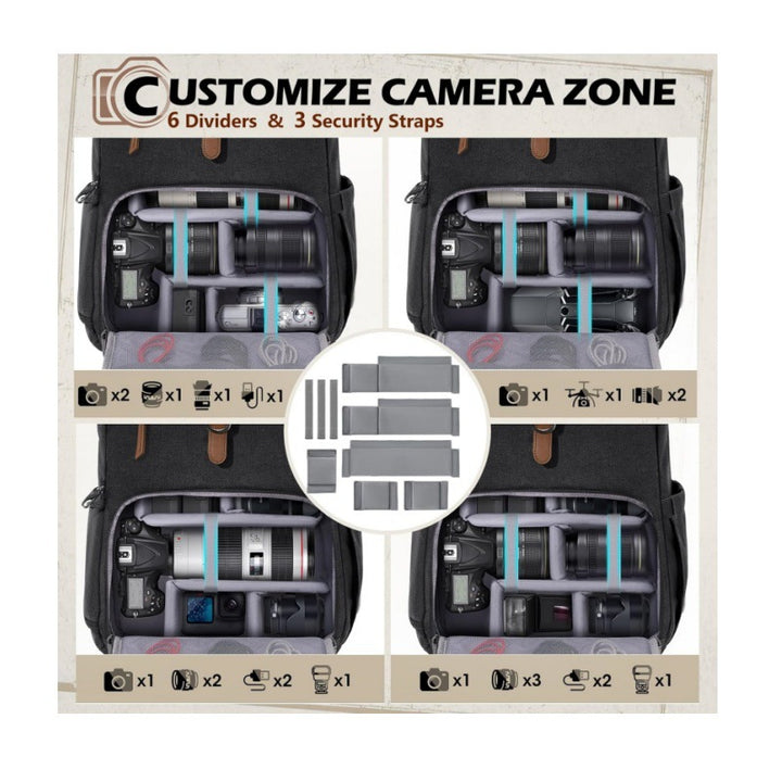 Multi-Functional Photography Backpack Stornfield
