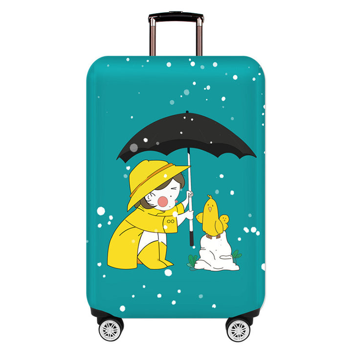 Women's Hard Shell Suitcase with Charming Children's Design Stornfield