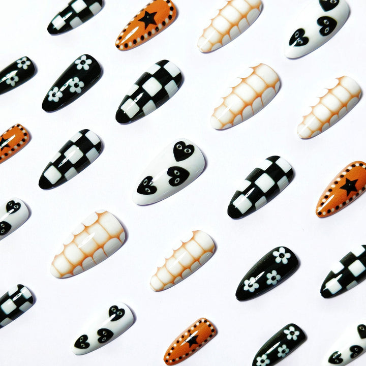 Creative Nail Art with Geometric Designs Stornfield
