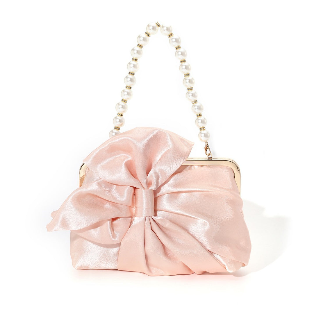 Elegant Bow Detail Evening Bag