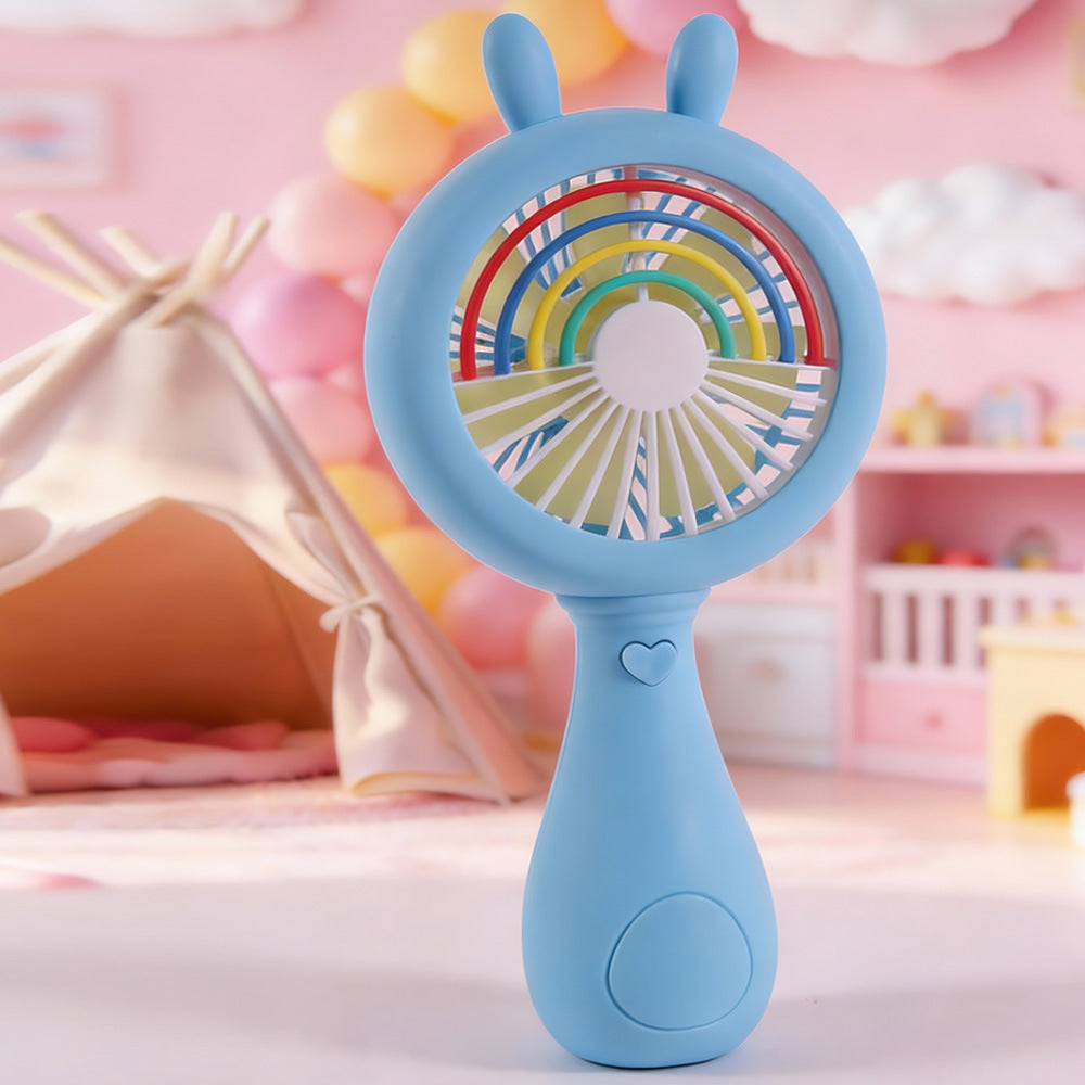 Unisex Portable Mini Fan in Cute Bunny Design Stornfield