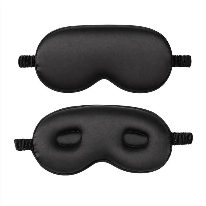 Unisex nano 3D-eye mask with distance chambers for eyelash protection and elastic comfort band Stornfield