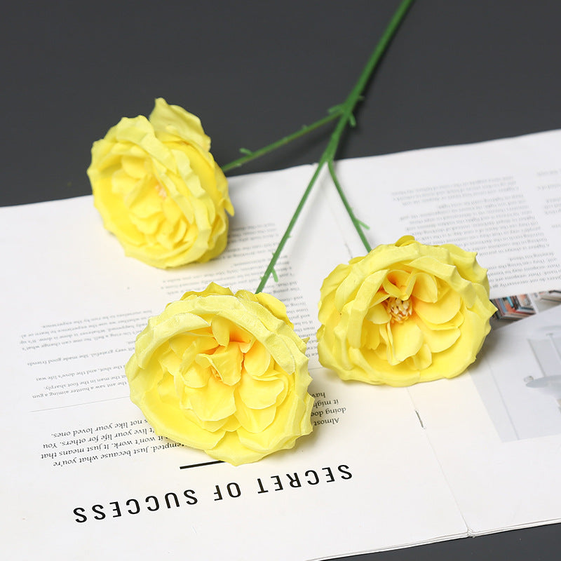 Elegant Silk Floral Stem for Home Decor Display