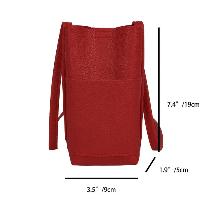 Minimalist Textured Crossbody Bag