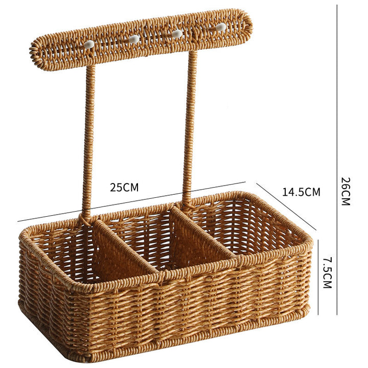 Unisex Versatile Storage Basket with Hooks Stornfield