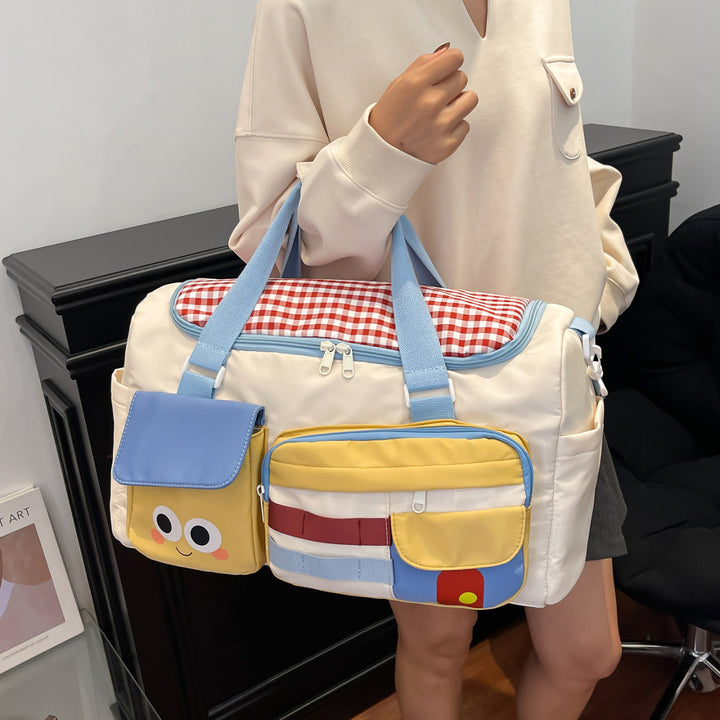 Sporty travel bag with multiple outer pockets Stornfield