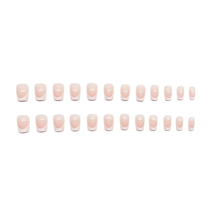 Premium French Tip Nail Set Stornfield