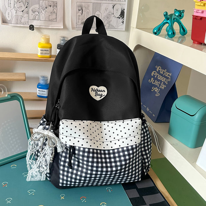 Stylish Casual Backpack with Decorative Accent Stornfield