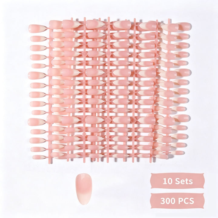 Long Almond Press-On Nail Tips Stornfield