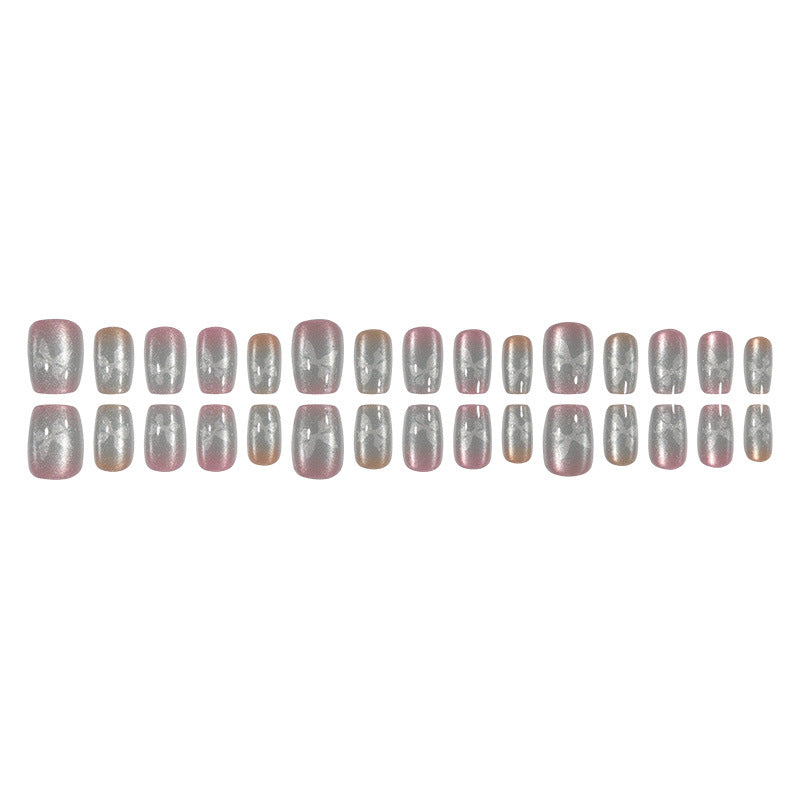 Gradient Ombre Press-On Nails Stornfield