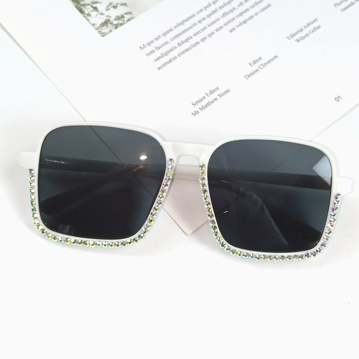 Ladies Glamorous Sunglasses with Sparkling Rhinestone Embellishment Stornfield