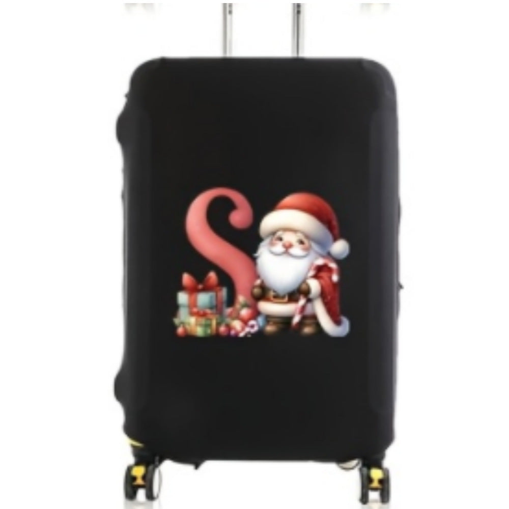 Women's hard-shell travel suitcase with festive Christmas design Stornfield