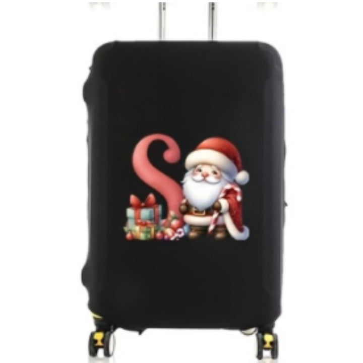 Women's hard-shell travel suitcase with festive Christmas design Stornfield