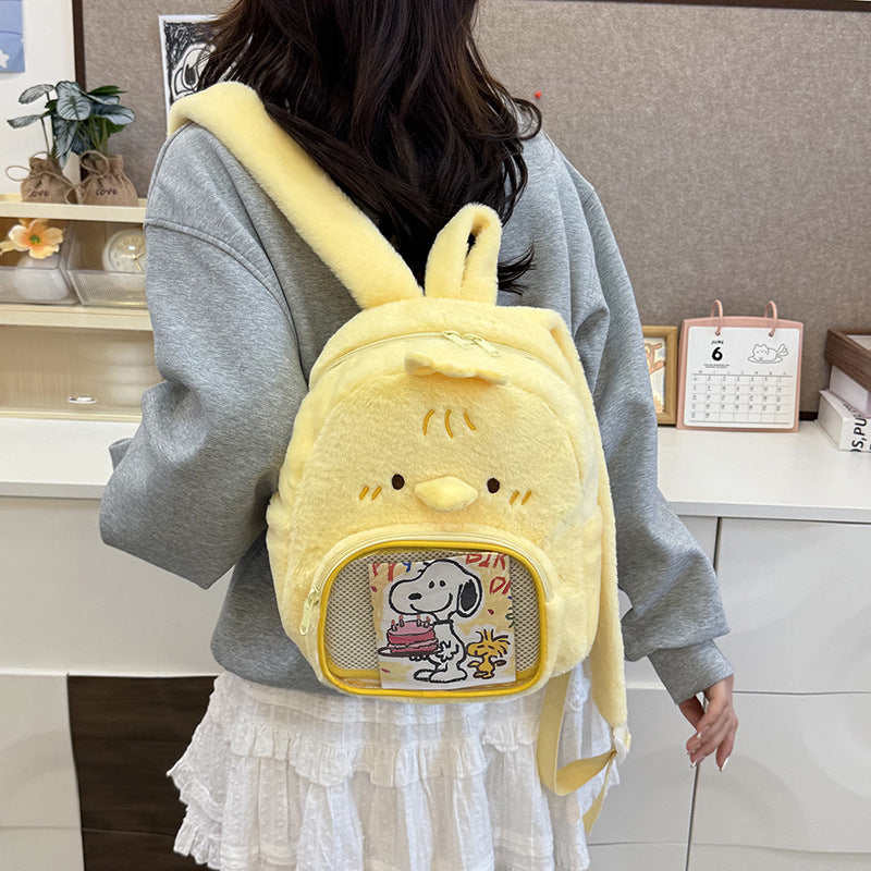 Plush backpack with bunny design Stornfield