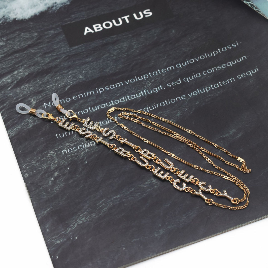 Sparkling Rhinestone Eyewear Chain Stornfield
