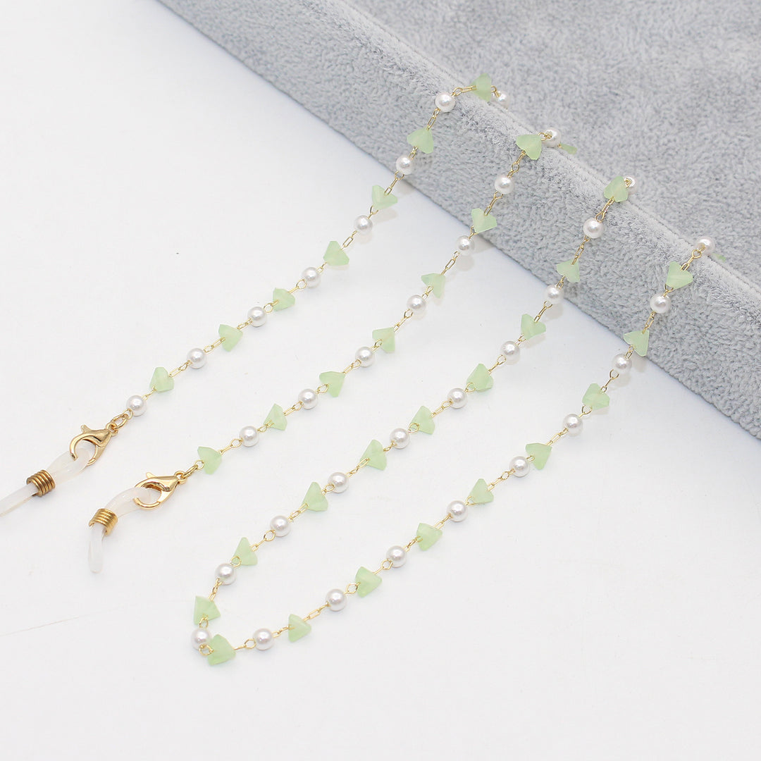 Stylish Pearl and Crystal Eyewear Chain Stornfield