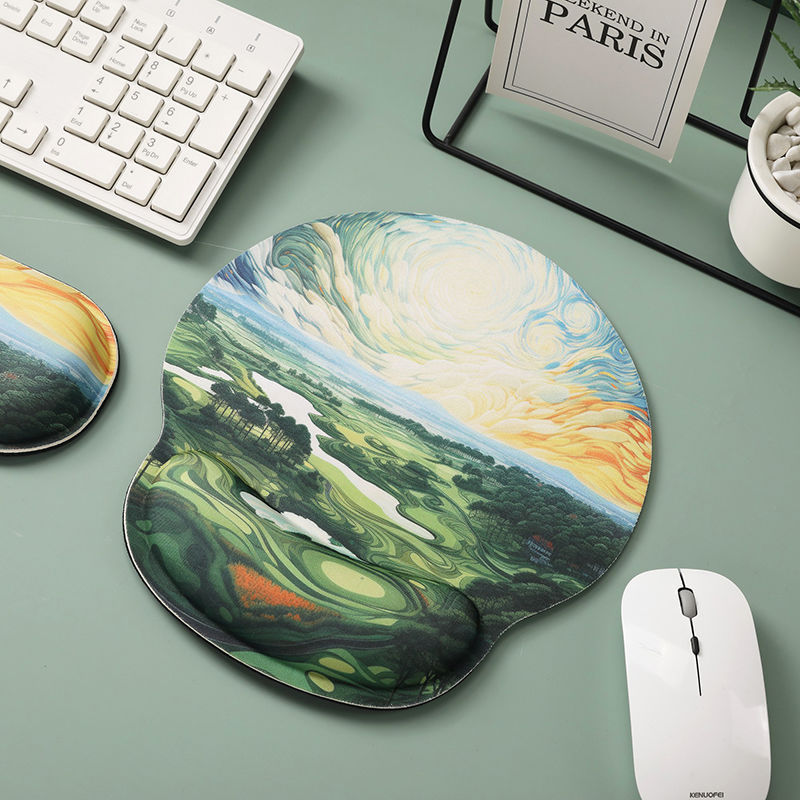 Artistic Landscape Design Mouse Pad