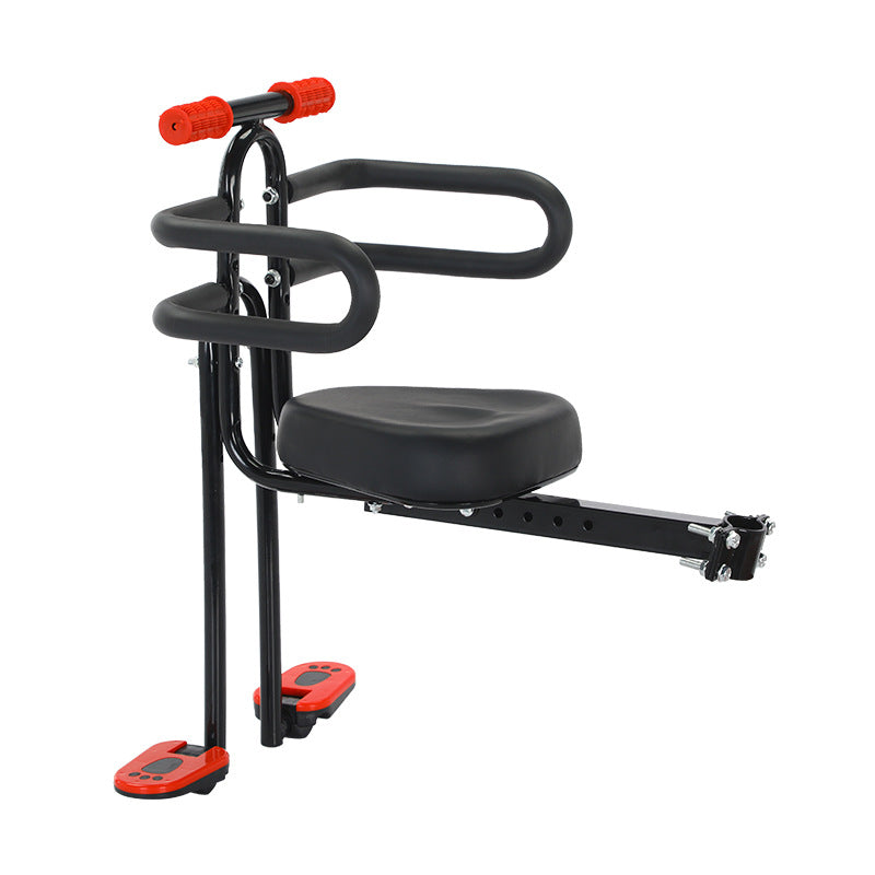 adjustable padded child bicycle passenger seat with safety armrest Stornfield