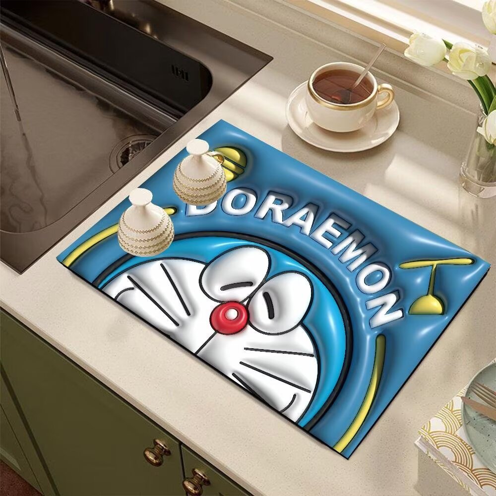 Cute Cartoon Dog-Themed Kitchen Mat Stornfield