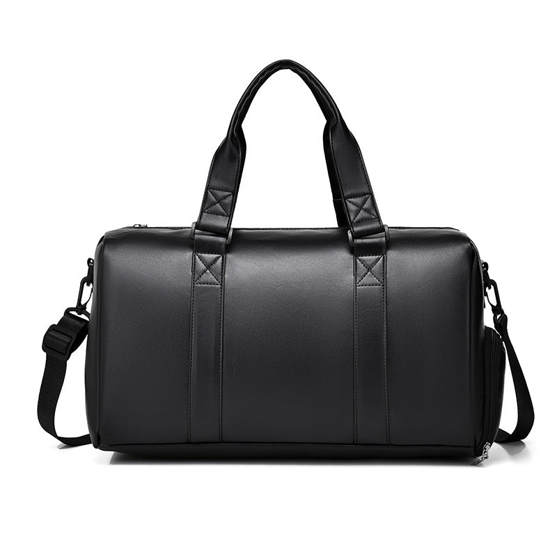 Premium Structured Leather Duffel Bag Stornfield