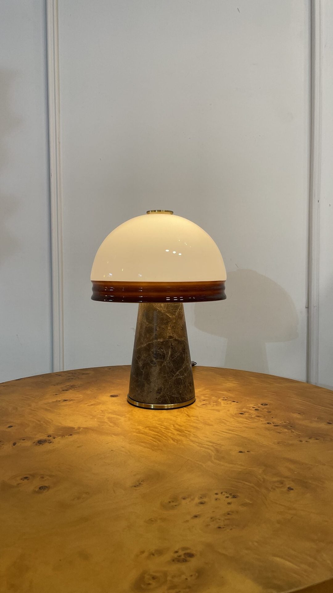 Contemporary Marble Accent Table Lamp