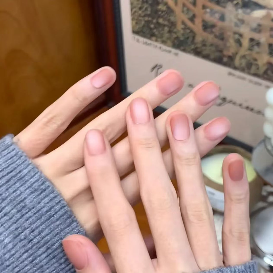 Elegant Natural Nail Extensions