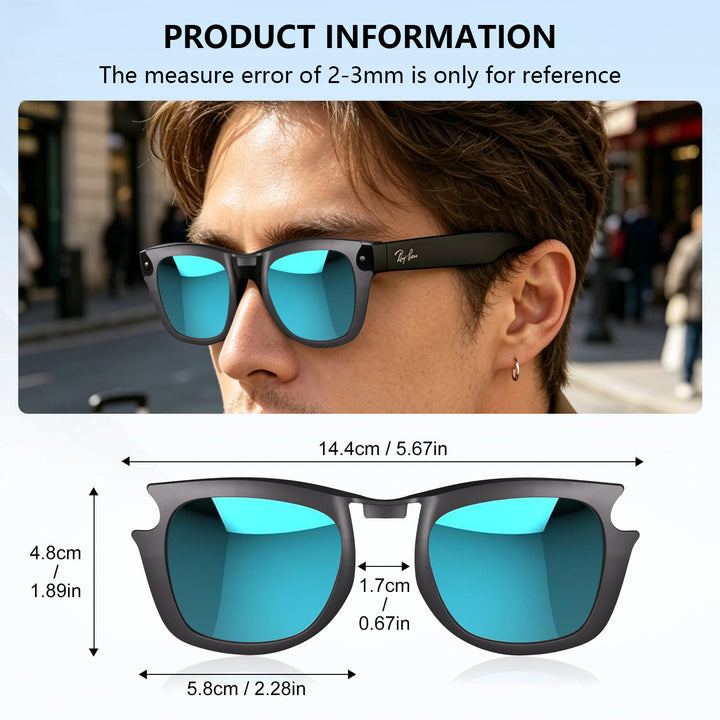 Fashion sunglasses with polarized lenses Stornfield