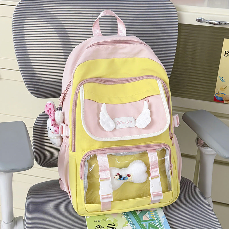 Multi-Pocket Transparent Backpack Stornfield