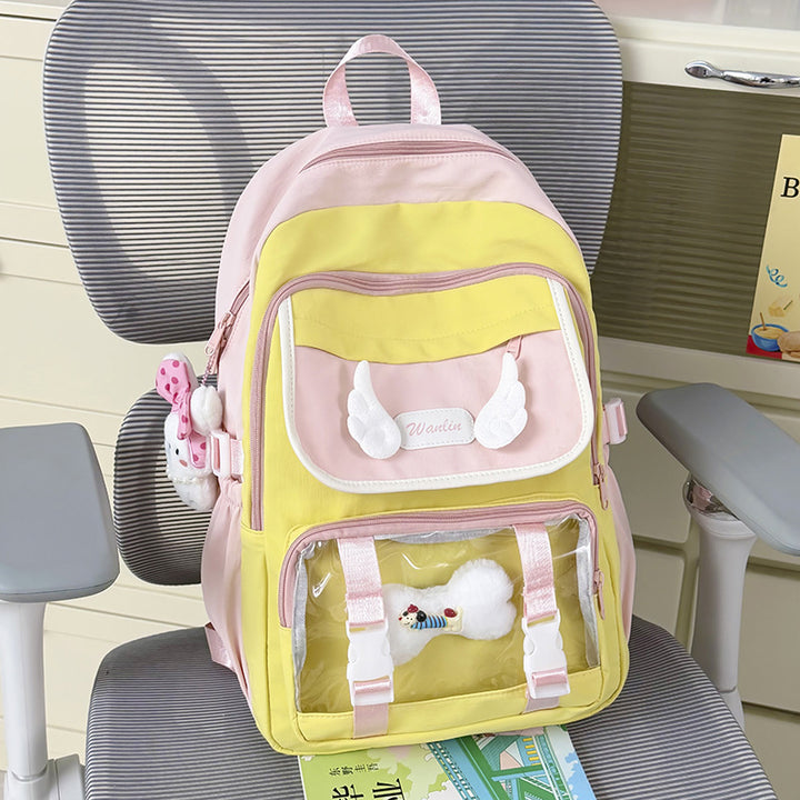 Multi-Pocket Transparent Backpack Stornfield