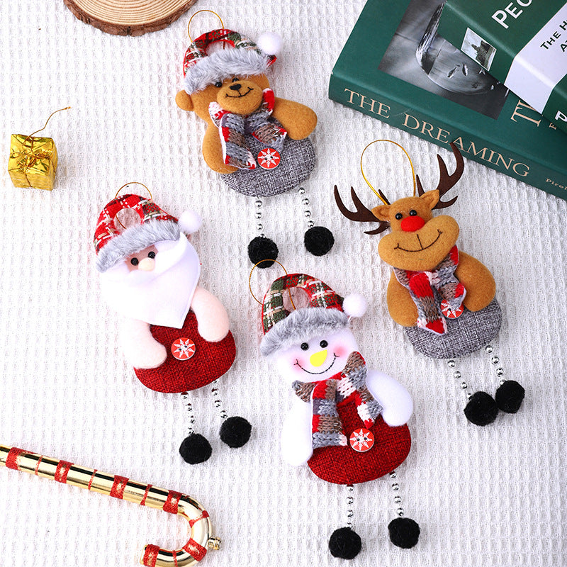 Decorative Christmas reindeer made of felt Stornfield