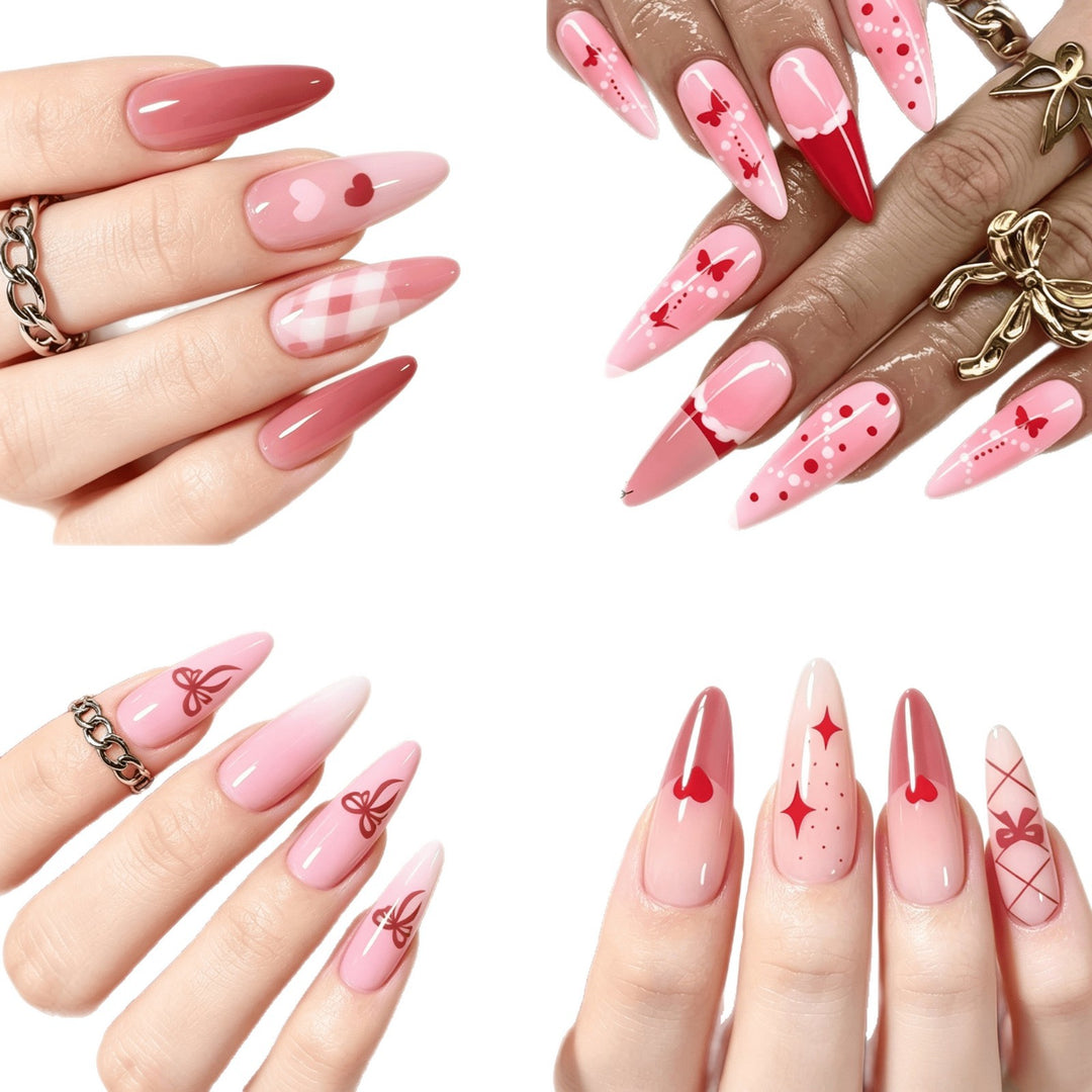 Decorative Press-On Nail Art Set Stornfield 1787228515