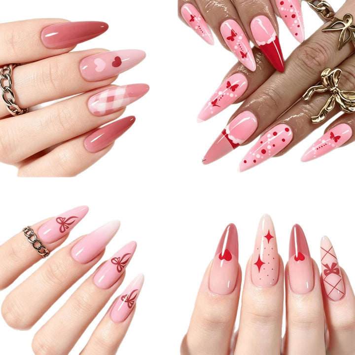 Decorative Press-On Nail Art Set Stornfield 1787228515