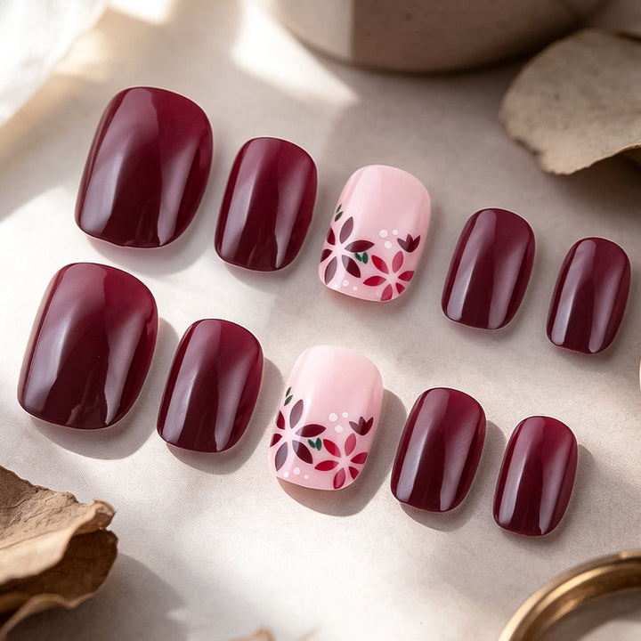 Floral Design Gel Nail Art Set Stornfield 1787542981