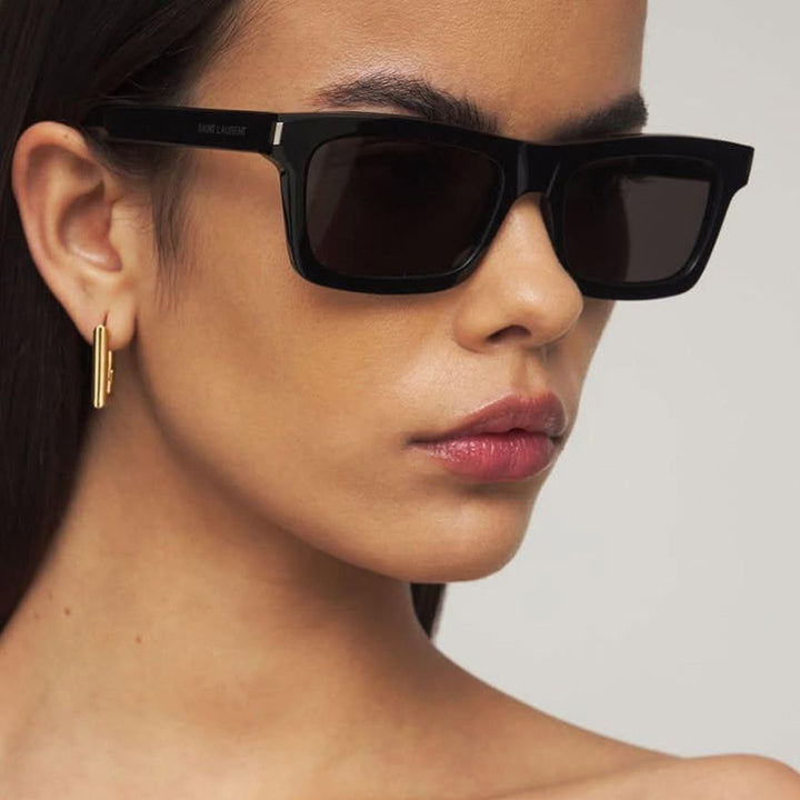 Women's square sunglasses with transparent lenses and stylish design Stornfield