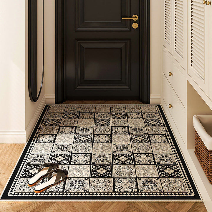 Geometric Patterned Entrance Mat