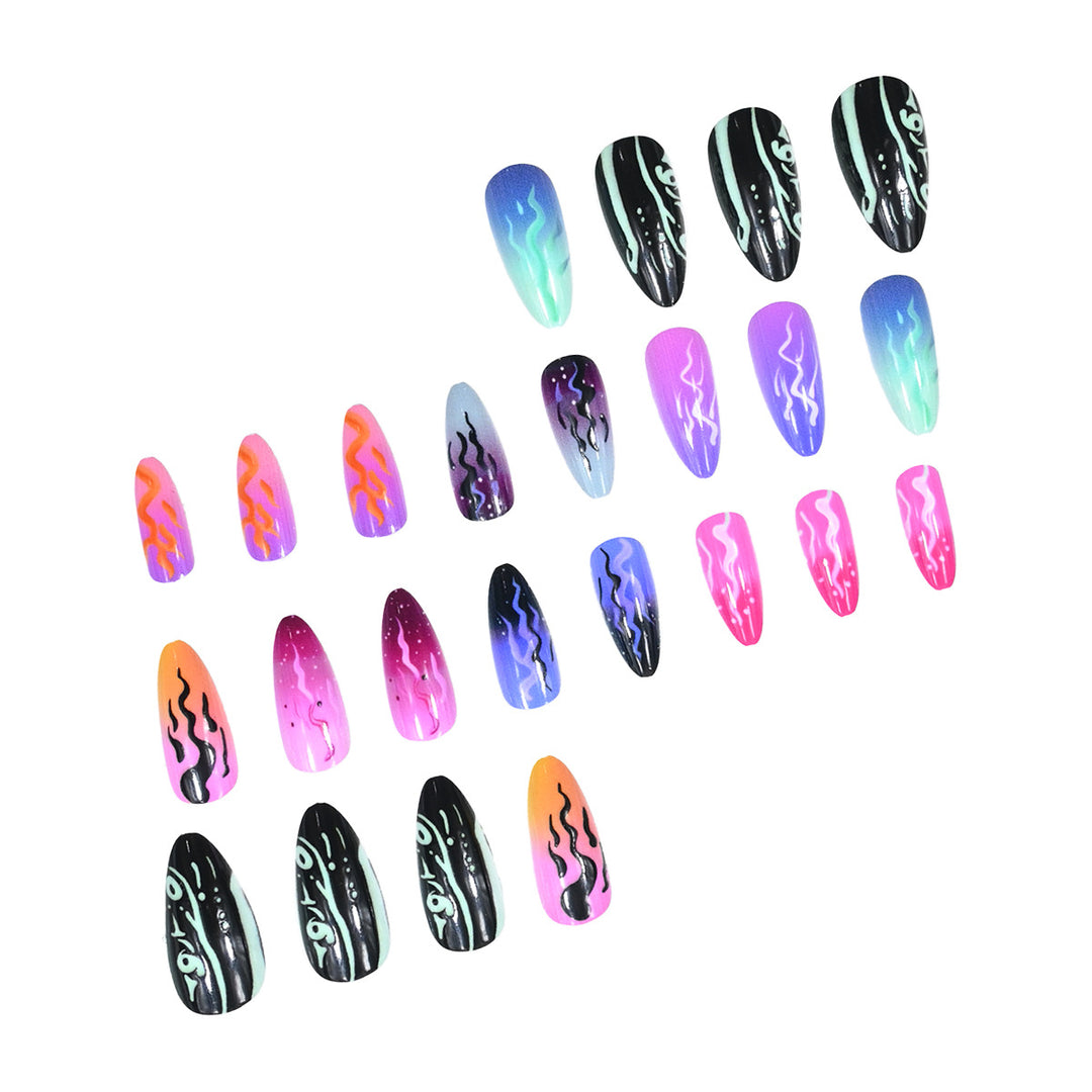 Artistic Pointed Nail Extensions