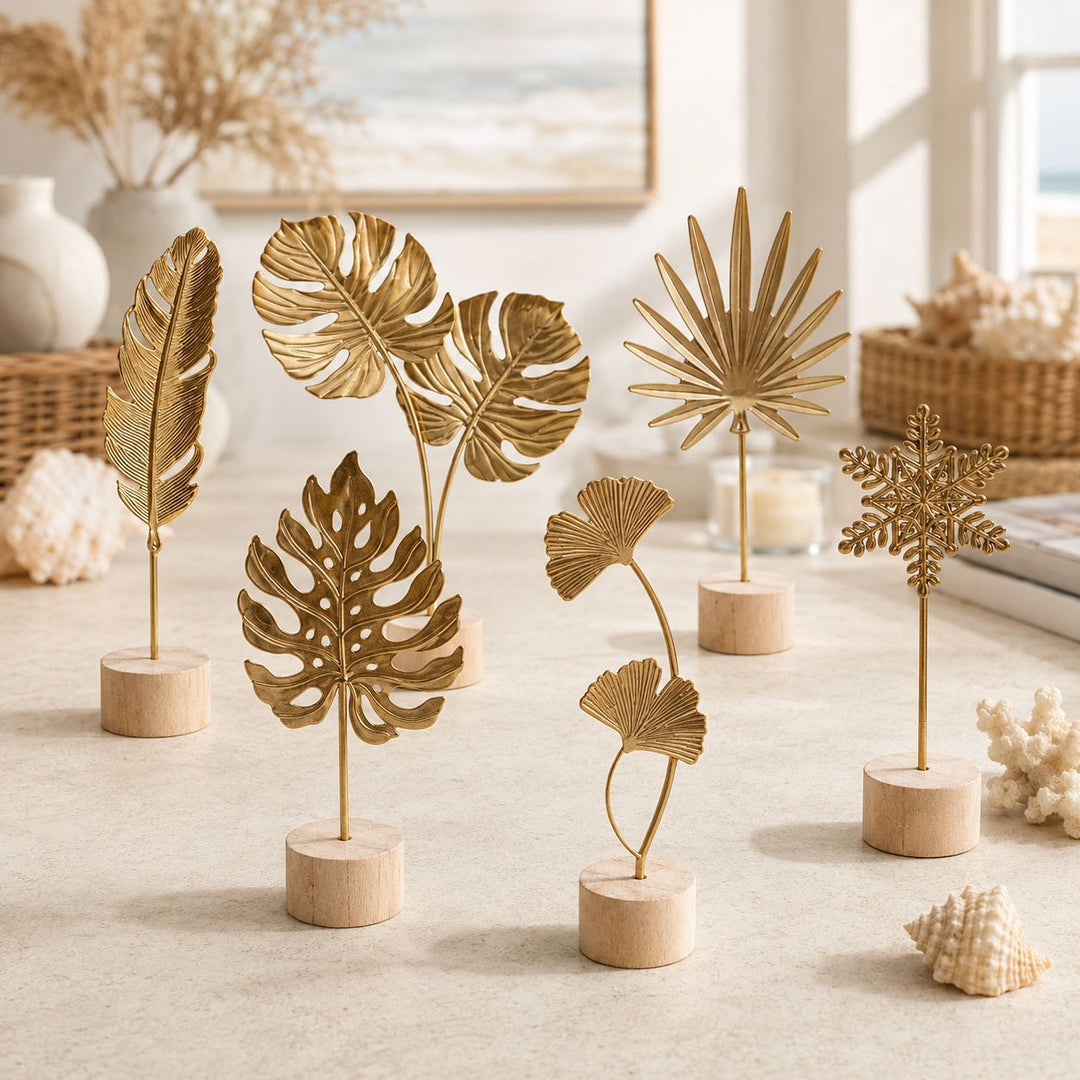 Decorative Ginkgo Leaf Sculpture
