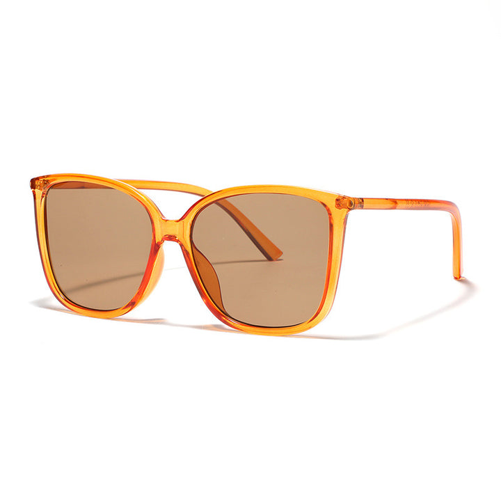 Ladies Cat-Eye Sunglasses with Luxurious Transparent Frame and UV Protection Stornfield