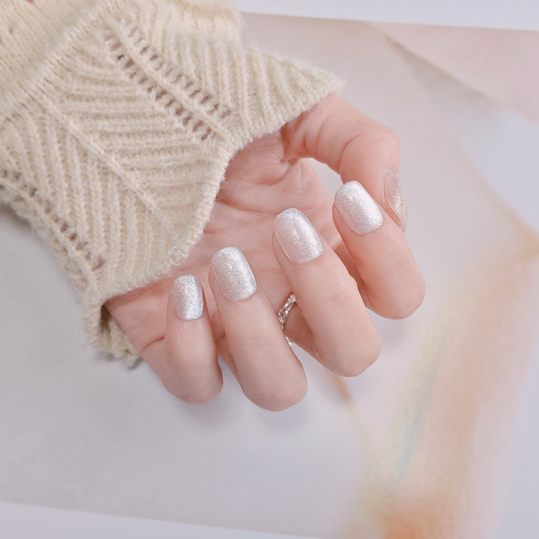 Elegant French Tip Press-On Nails Stornfield