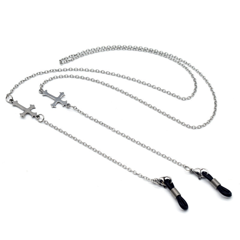 Stylish Cross-Designed Eyewear Chain Stornfield
