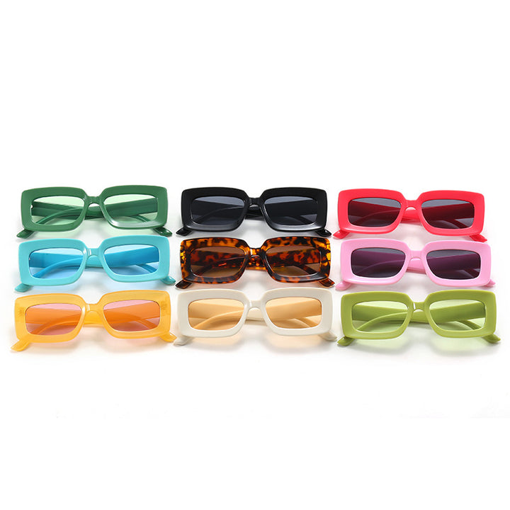 Ladies futuristic square sunglasses Stornfield