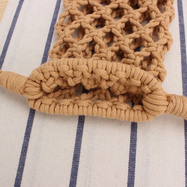 Macramé Shoulder Bag in Creative Net Design Stornfield