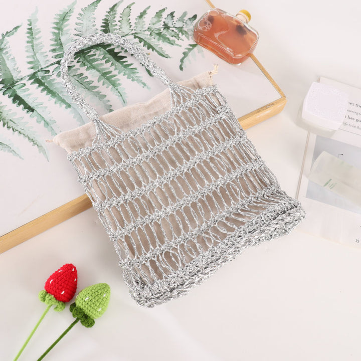 Handwoven net shopper bag Stornfield