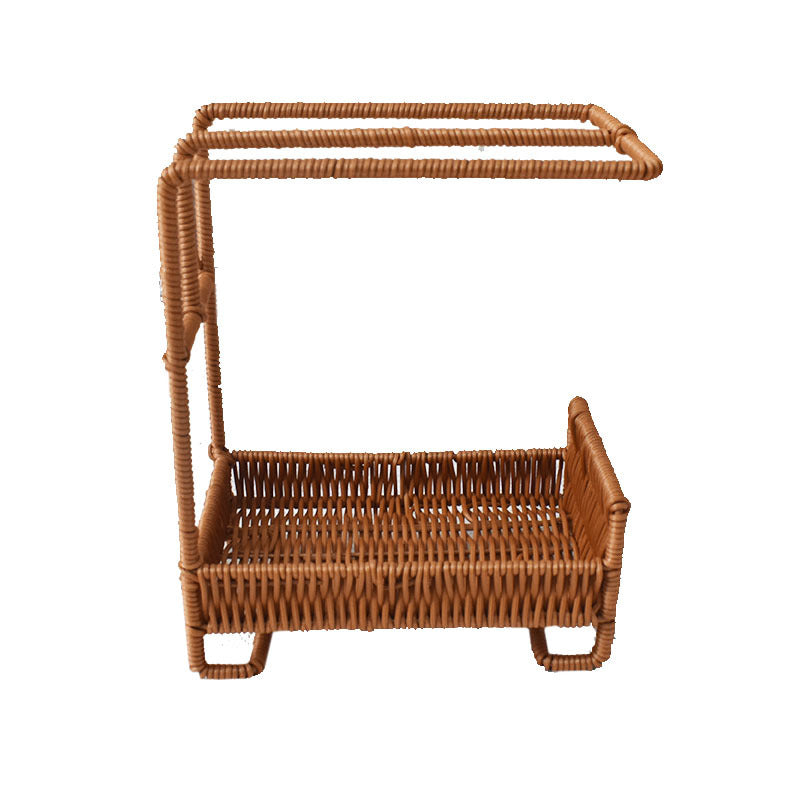 Handmade Rattan Storage Basket Stornfield