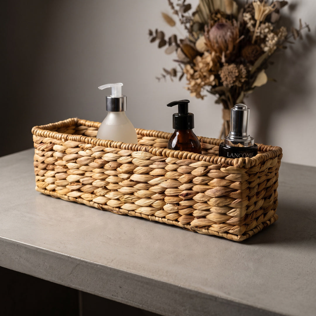Functional bathroom storage basket Stornfield